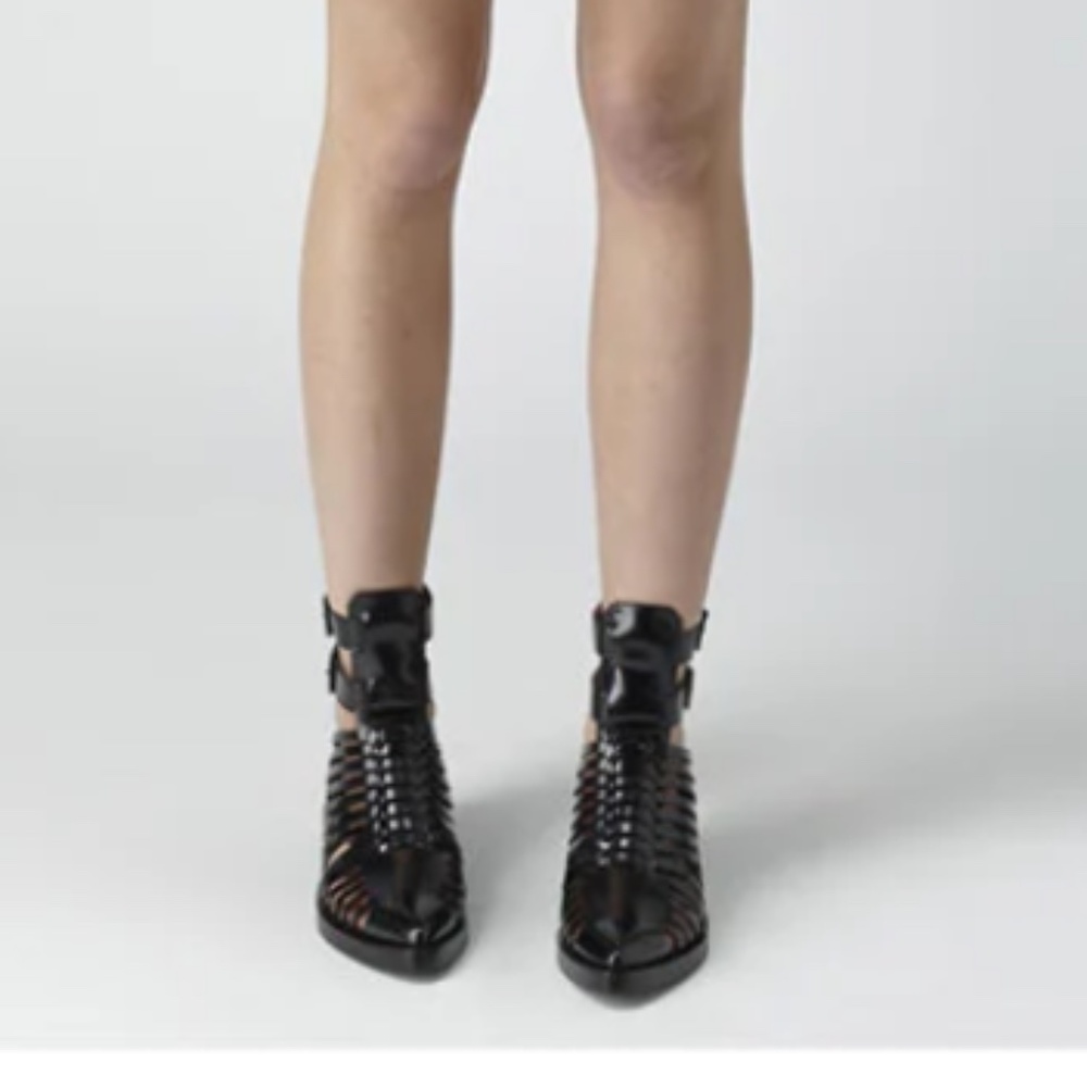 3.1 Phillip Lim PJ sandal black size 38 like new! Worn once. - Picture 2 of 10